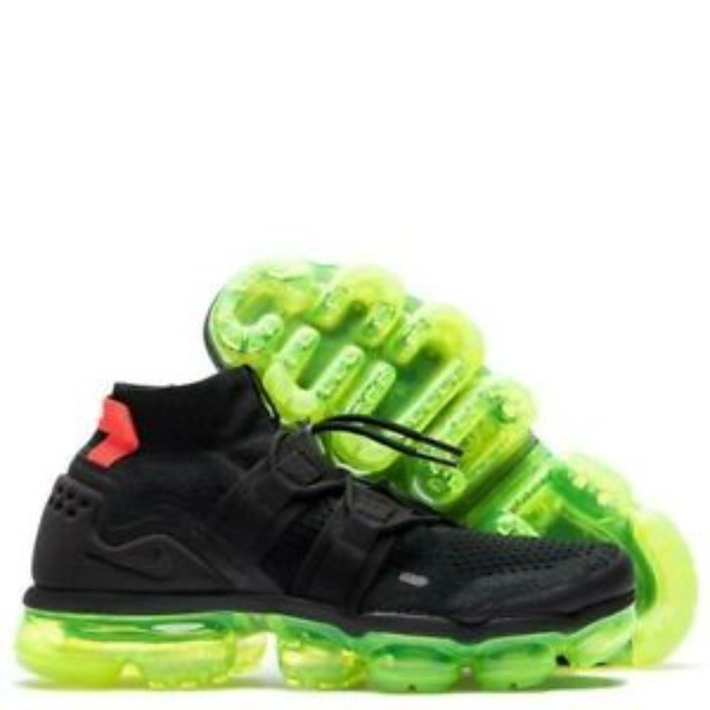 Nike Air VaporMax Utility Black Volt Crimson
